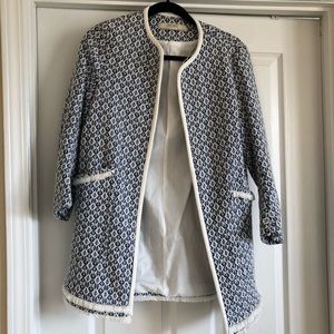 Zara Jacquard Coat